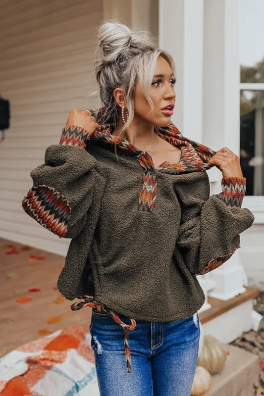 Adventures Ahead Sherpa Hoodie sold by Impressions