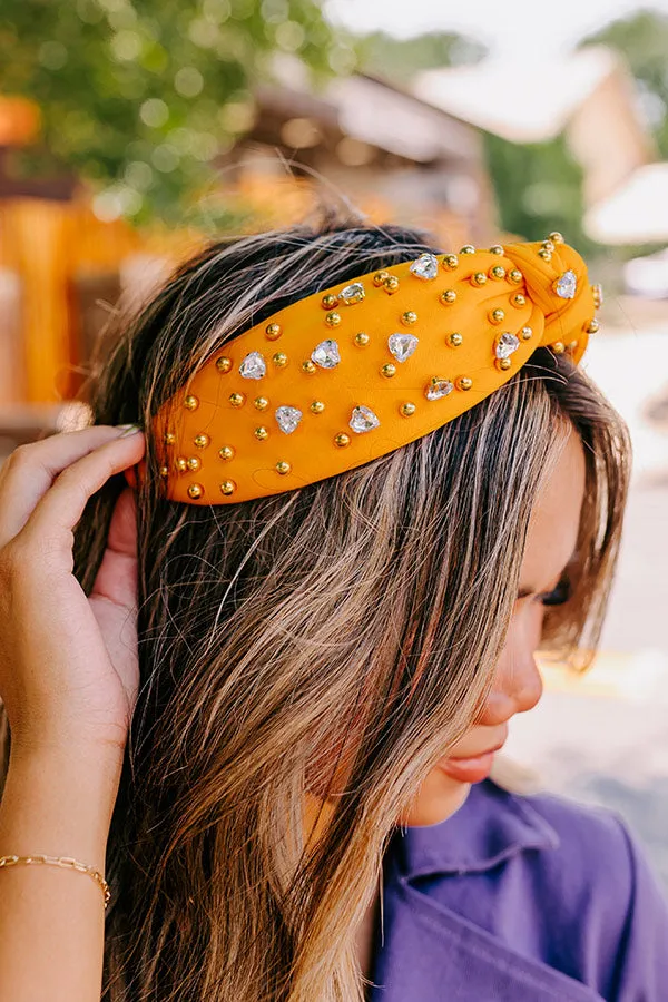 Effortless Radiance Embellished Headband In Honey sold by Impressions product image thumbnail 3