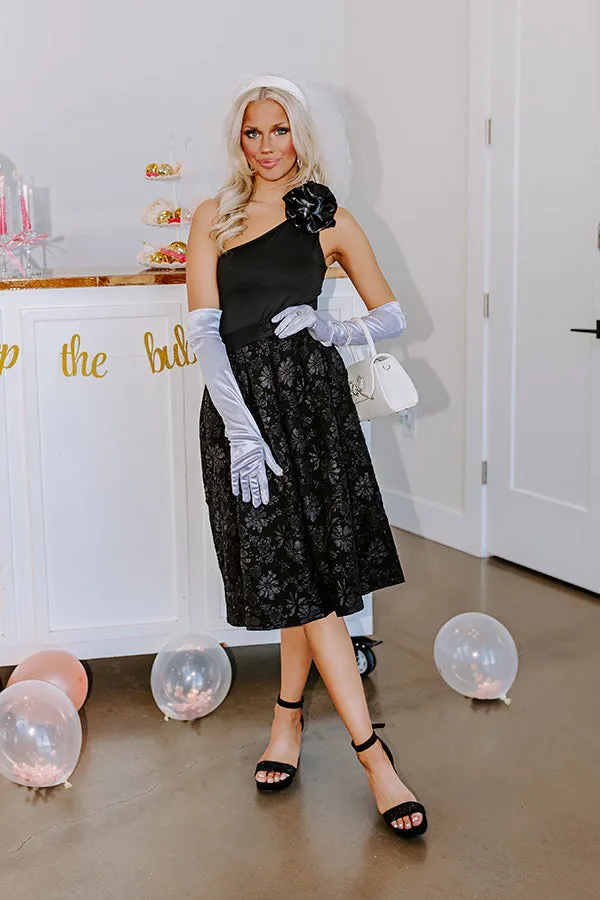 Lovely Moment Bodysuit in Black sold by Impressions product image thumbnail 4