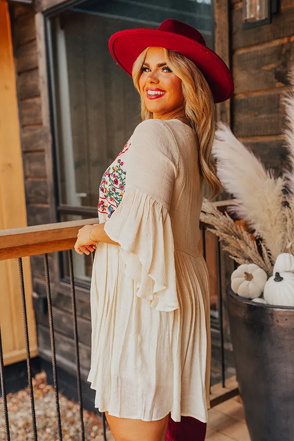 Cocktails In Costa Maya Embroidered Dress Curves sold by Impressions product image thumbnail 5