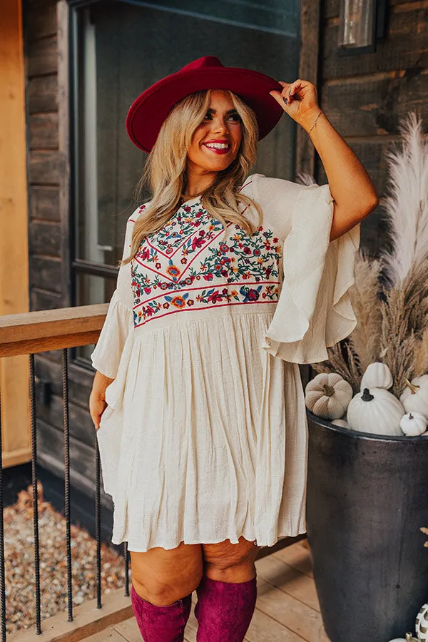 Cocktails In Costa Maya Embroidered Dress Curves sold by Impressions product image thumbnail 3