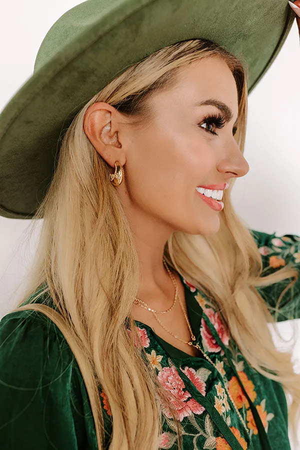 Delicate Daze Hoop Earrings sold by Impressions product image thumbnail 4