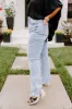 The Cailyn High Waist Straight Leg Jean Curves sold by Impressions