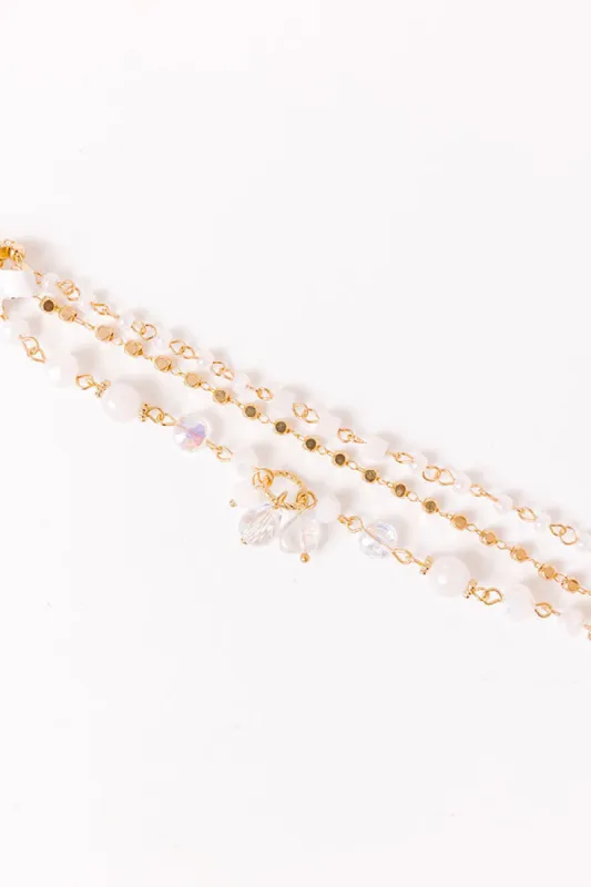 Aruba Cruise Bracelet in White sold by Impressions