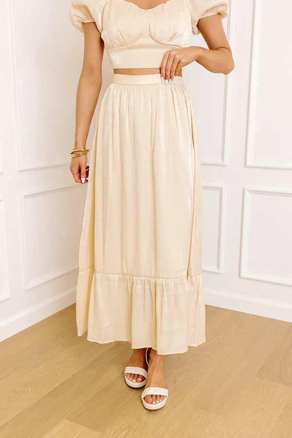 Grace and Glamour Maxi Skirt sold by Impressions