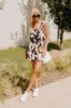 Bloom With A View Romper In Black sold by Impressions