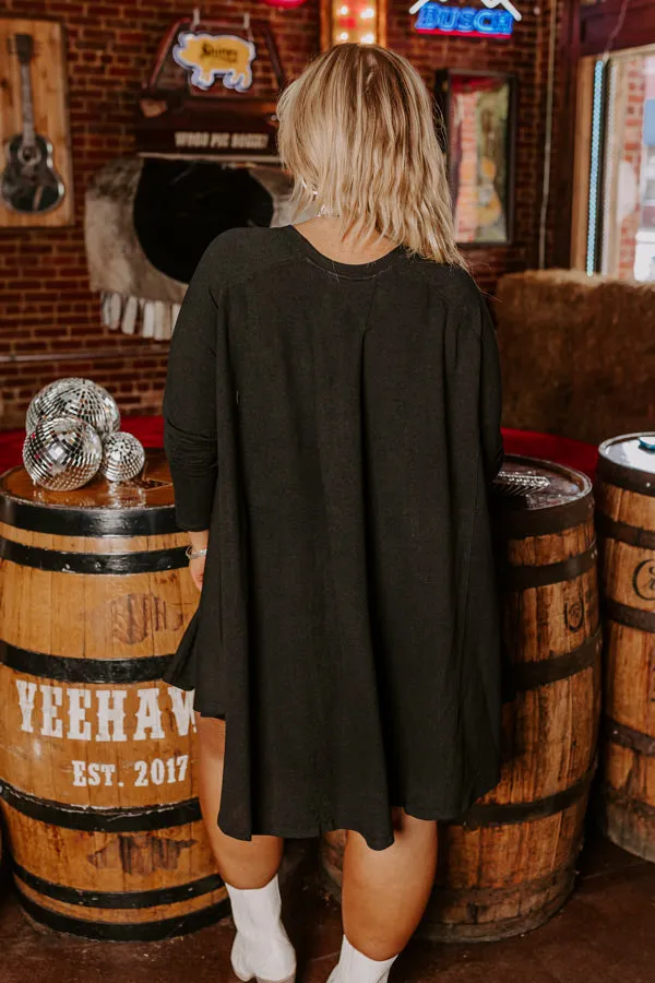 New Chapter Tunic Dress in Black Curves sold by Impressions product image thumbnail 2