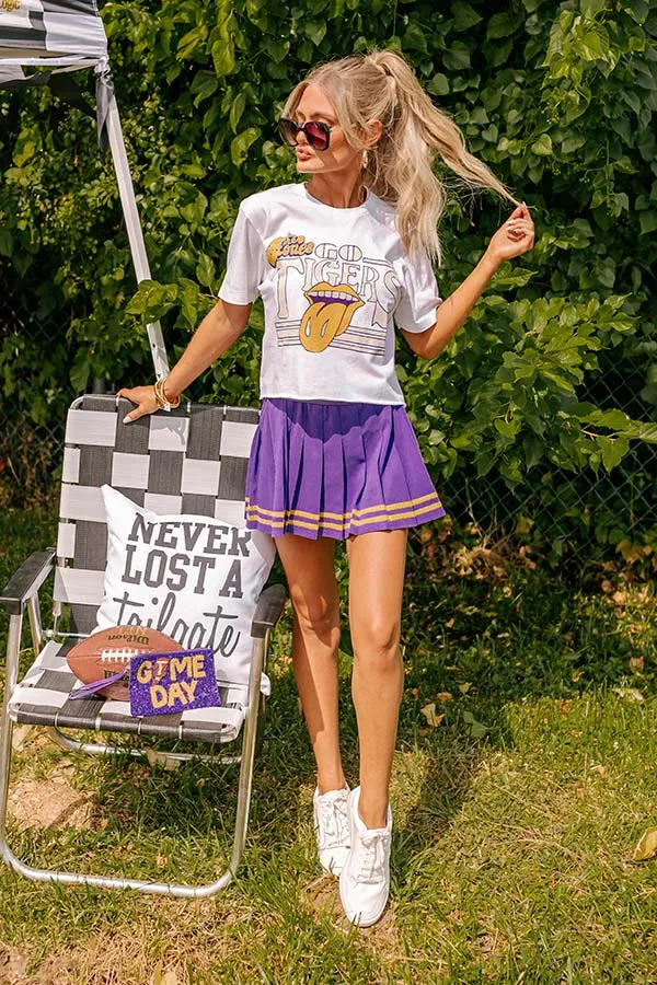 The Stones Go Tigers Graphic Crop Tee sold by Impressions product image thumbnail 2