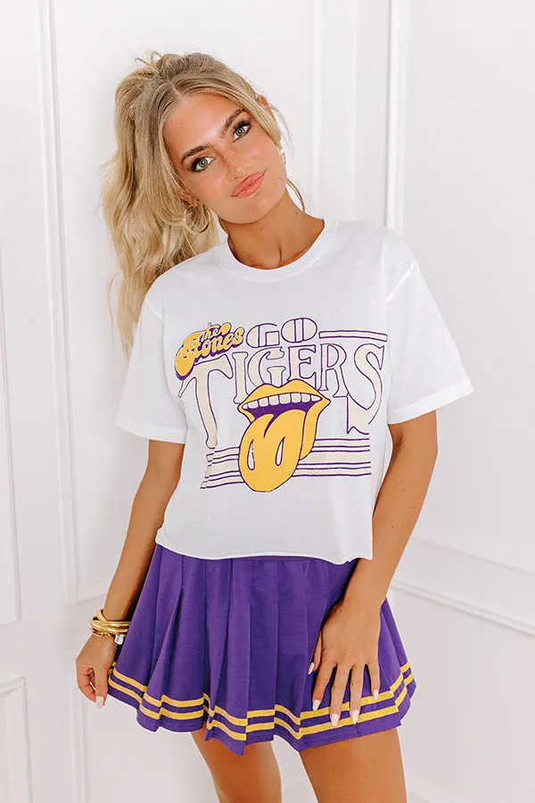 The Stones Go Tigers Graphic Crop Tee sold by Impressions product image thumbnail 3