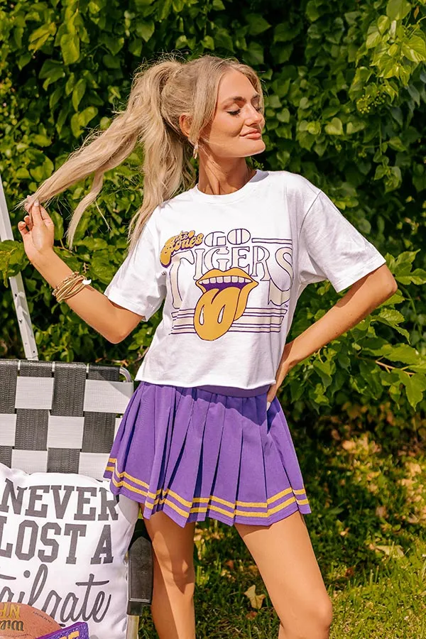 The Stones Go Tigers Graphic Crop Tee sold by Impressions