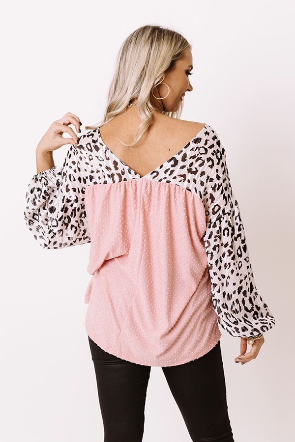 Pretty Smiles Shift Top In Pink sold by Impressions product image thumbnail 5