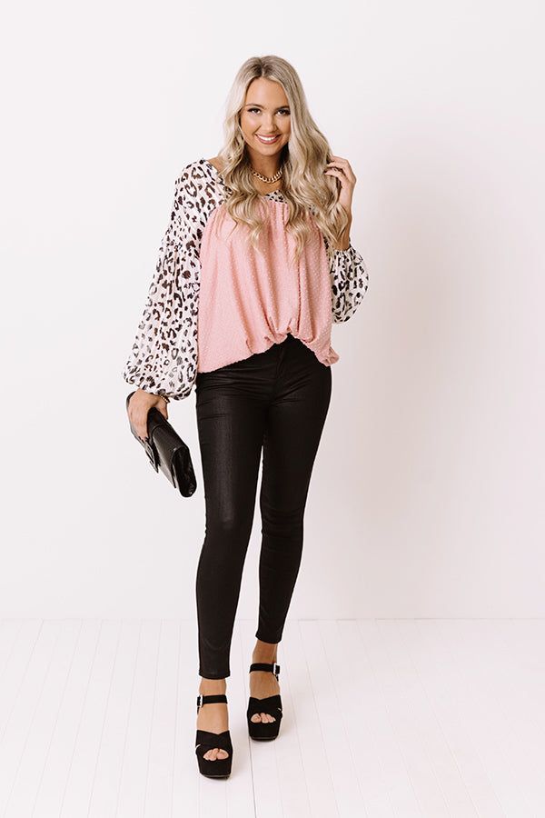 Pretty Smiles Shift Top In Pink sold by Impressions product image thumbnail 2