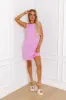 Uptown Chic Pearl Embellished Mini Dress in Violet sold by Impressions