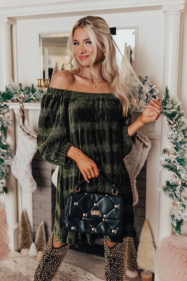 Waiting For You Velvet Dress sold by Impressions product image thumbnail 2