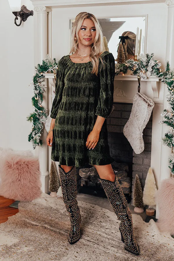 Waiting For You Velvet Dress sold by Impressions product image thumbnail 3