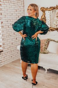 Broadway Lights Sequin Dress Curves sold by Impressions