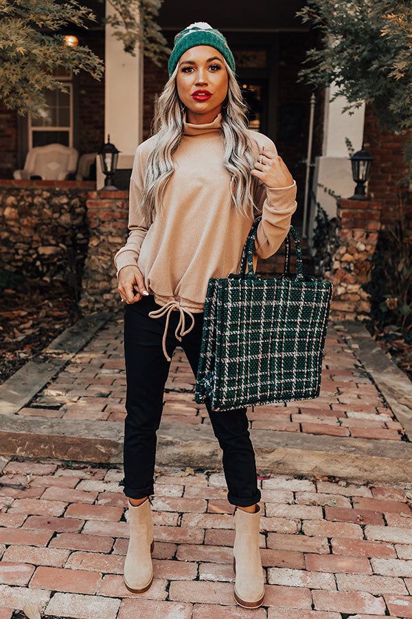 Autumn Color Sweater Top In Iced Latte sold by Impressions product image thumbnail 5