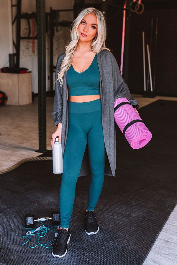 Rise Up High Waist Ribbed Leggings sold by Impressions product image thumbnail 5