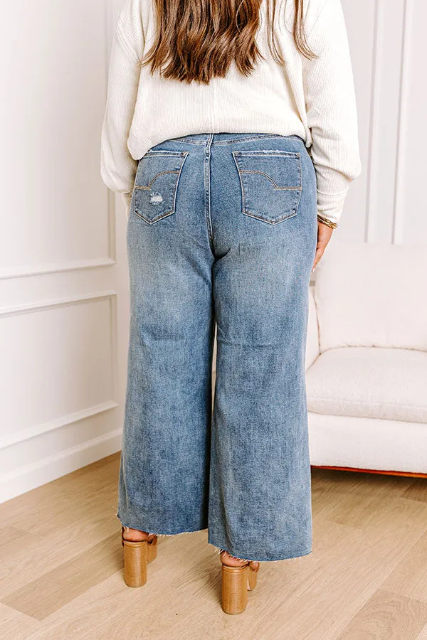 The Adeline High Waist Wide Leg Jean Curves sold by Impressions product image thumbnail 4