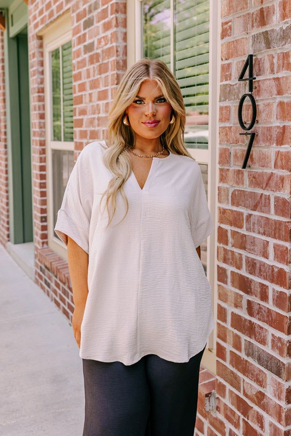 Whimsical Wonders Shift Top In Birch Curves sold by Impressions product image thumbnail 2