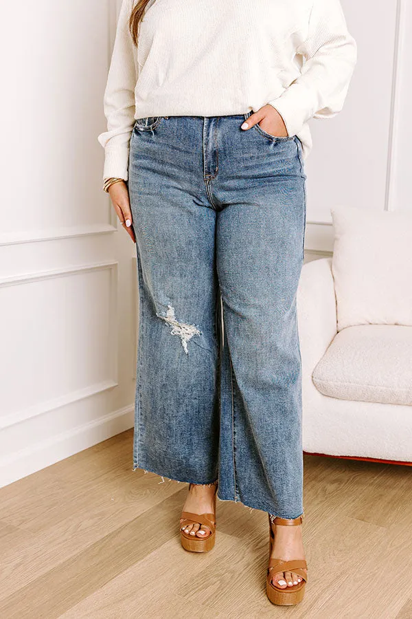The Adeline High Waist Wide Leg Jean Curves sold by Impressions product image thumbnail 2