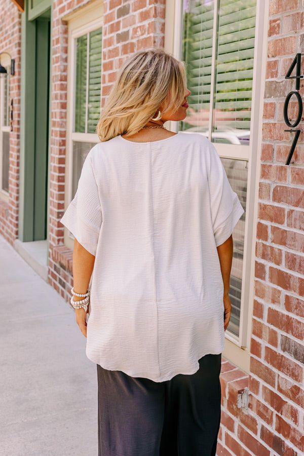 Whimsical Wonders Shift Top In Birch Curves sold by Impressions product image thumbnail 4