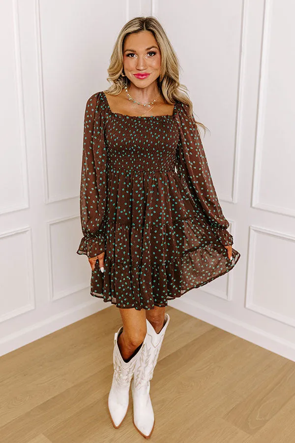 Slow Your Roll Smocked Mini Dress sold by Impressions