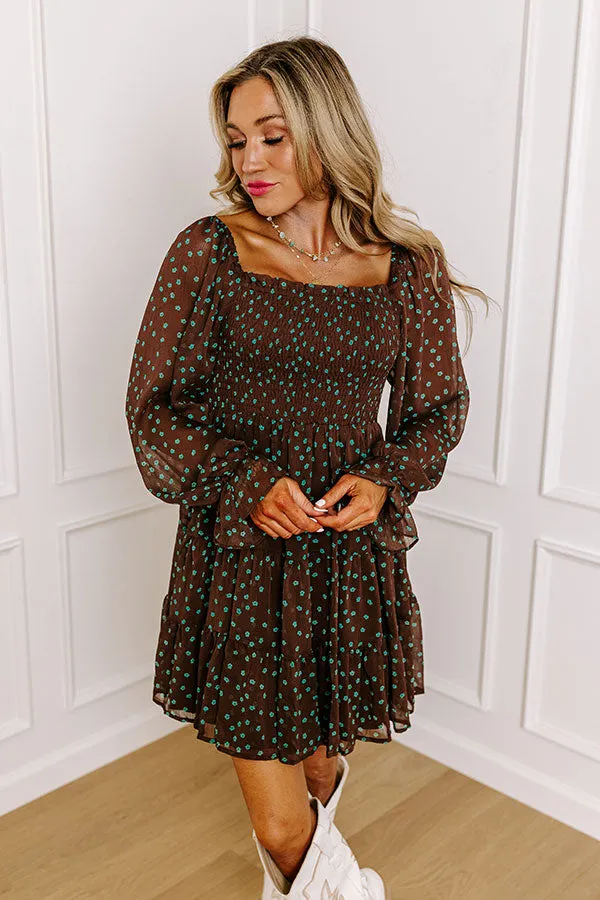 Slow Your Roll Smocked Mini Dress sold by Impressions product image thumbnail 2