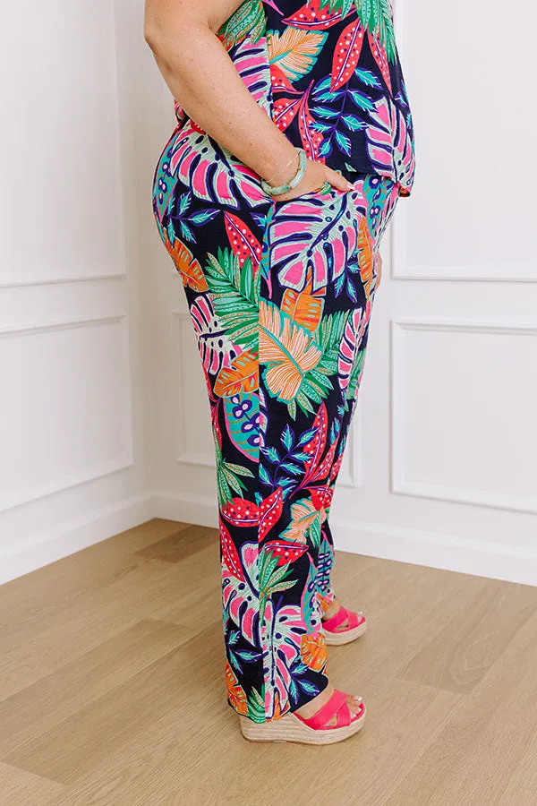 Spotted Under The Palms High Waist Pants Curves sold by Impressions product image thumbnail 3