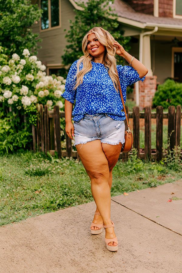 Chic Times Ahead Shift Top Curves sold by Impressions