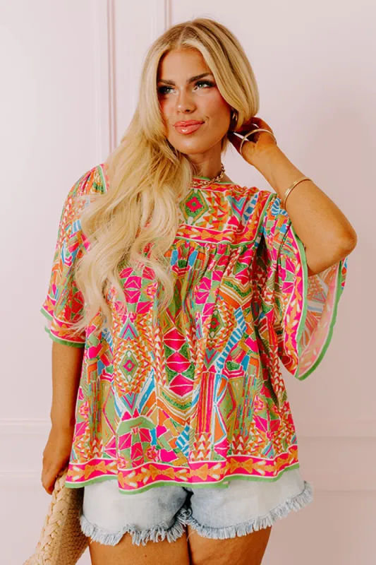 Sunshine Serenade Shift Top Curves sold by Impressions