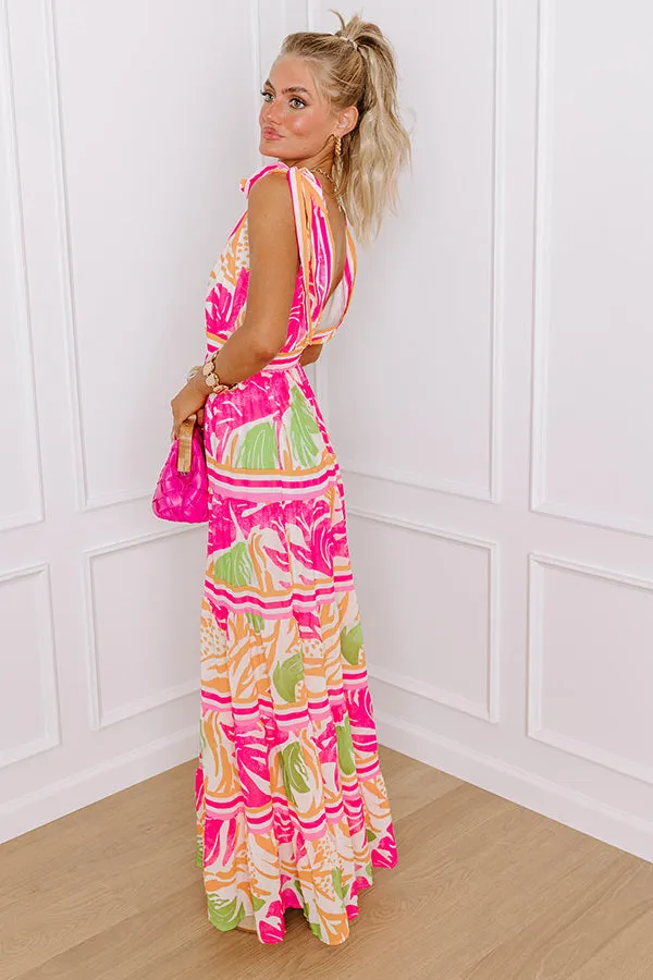 Bahama Bound Floral Maxi Dress sold by Impressions product image thumbnail 4