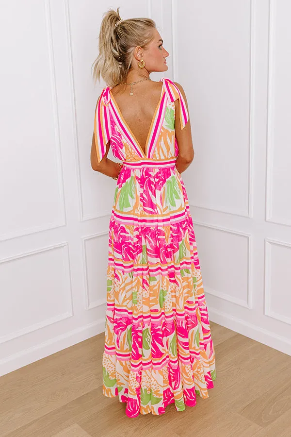 Bahama Bound Floral Maxi Dress sold by Impressions product image thumbnail 2