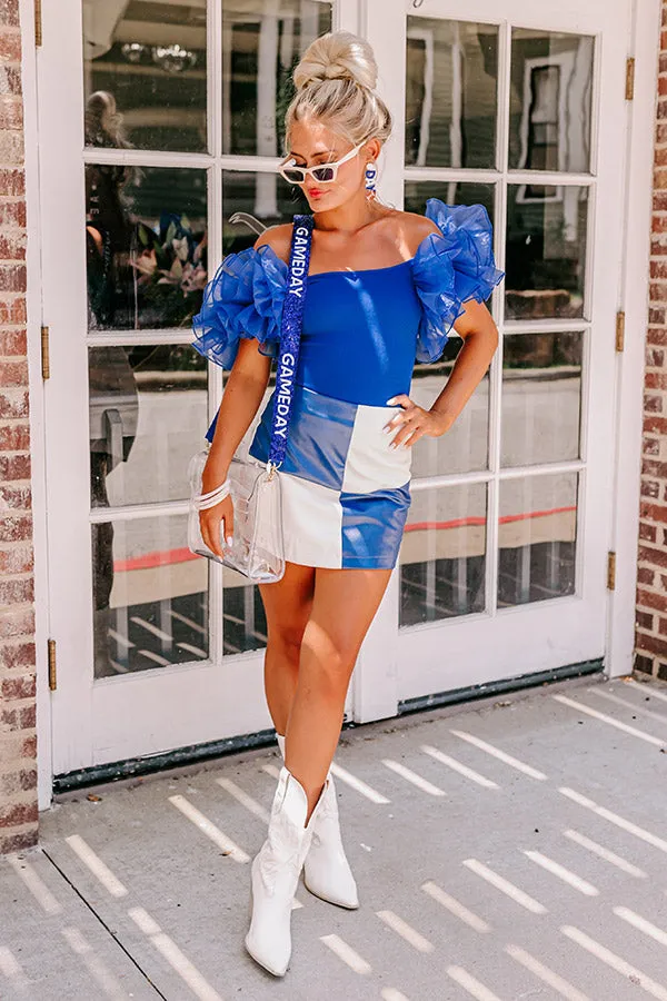 Pep Squad Ruffle Bodysuit sold by Impressions product image thumbnail 5