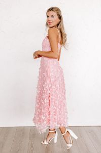 Garden Party Glow Midi in Pink sold by Impressions