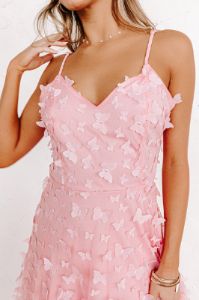 Garden Party Glow Midi in Pink sold by Impressions
