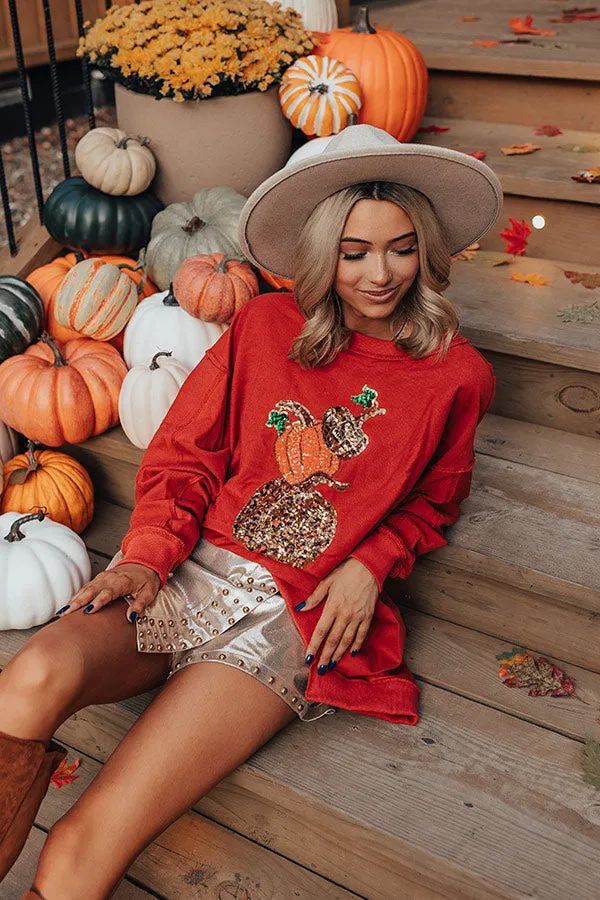 Pumpkin Patch Cutie Oversized Sweatshirt sold by Impressions product image thumbnail 3