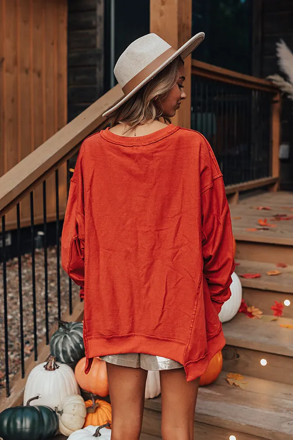 Pumpkin Patch Cutie Oversized Sweatshirt sold by Impressions product image thumbnail 4