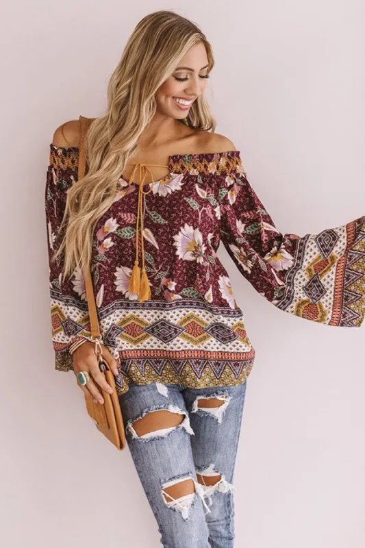 Chic Delights Floral Top sold by Impressions