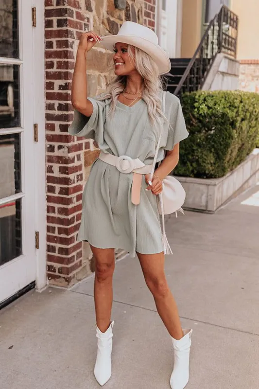 Shoreline Serenade Shift Dress In Pear sold by Impressions