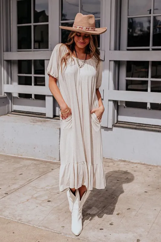 Sandy Shores Midi In Stone sold by Impressions