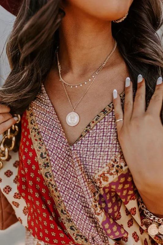 Making It Happen Layered Necklace sold by Impressions