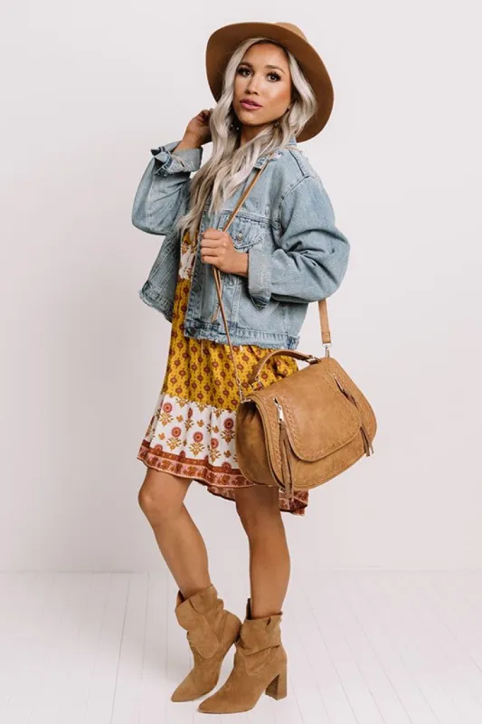 Carolina Sunsets Babydoll Shift Dress sold by Impressions