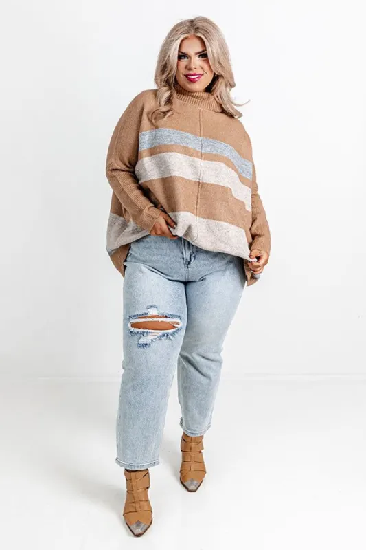 The Bolt High Waist Jean in Light Wash Curves sold by Impressions