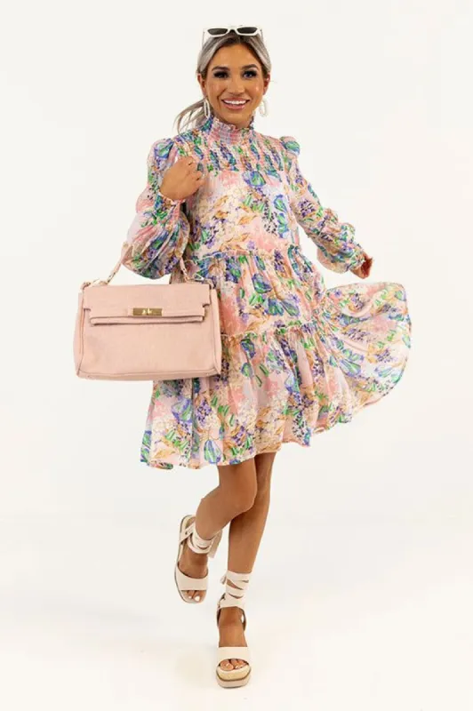 Coastal Kisses Floral Shift Dress sold by Impressions