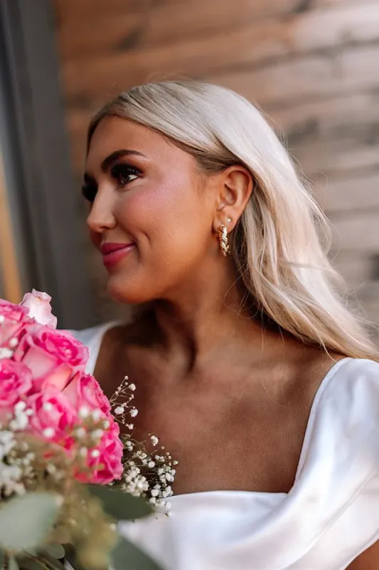 Chasing Wanderlust Hoop Earrings sold by Impressions