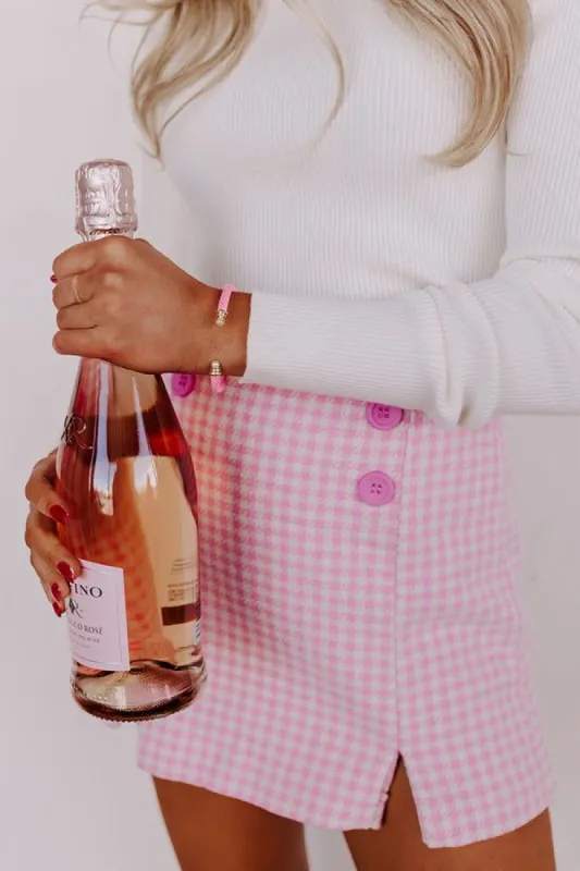 Socialite Cuff Bracelet In Pink sold by Impressions