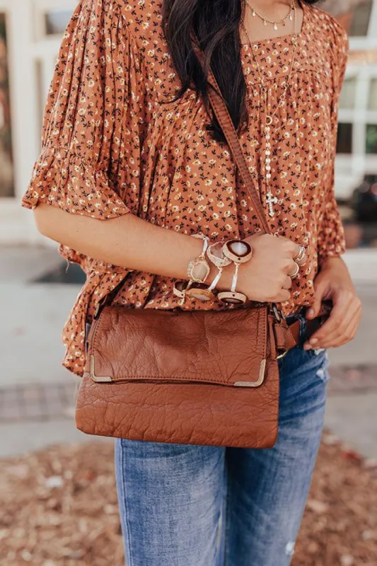 Back To Basics Crossbody In Brown sold by Impressions