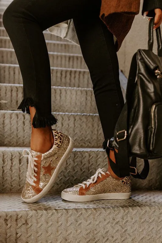 The Katey Glitter Sneaker sold by Impressions
