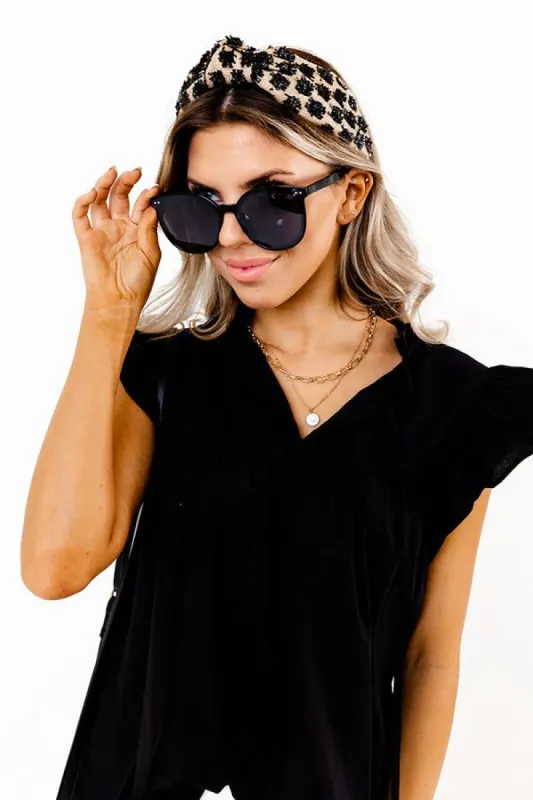Better By The Pool Sunnies In Black sold by Impressions